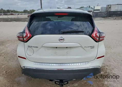 2017 Nissan Murano S z USA, uszkodzony, nr VIN 5N1AZ2MH3HN148689